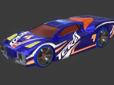 Hotwheels Reverb 3D model