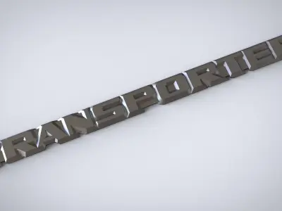 Logo Volkswagen and Transporter car modification 3D print model