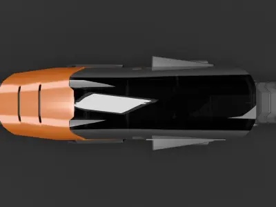 CyberBlade EX-01 3D model for game 3D model