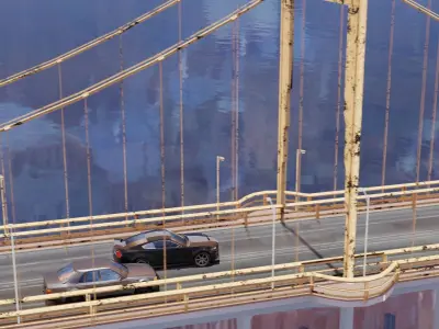 Cinematic Car Animation  3D model