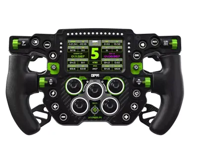 GOMEZ SIM INDUSTRIES HYPER P1 STEERING WHEEL 3D model