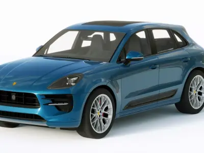 Porsche Macan GTS 2020 3D model