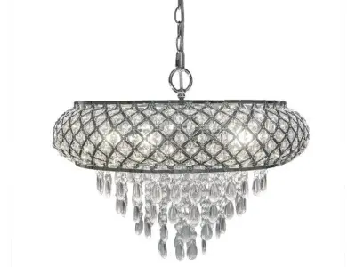 Bevers Light Geometric Chandelier 3D model