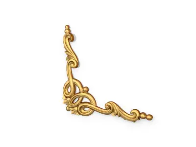 Classic decor ornament 155 3D model
