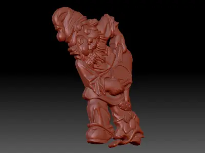 Gnome 3D print model