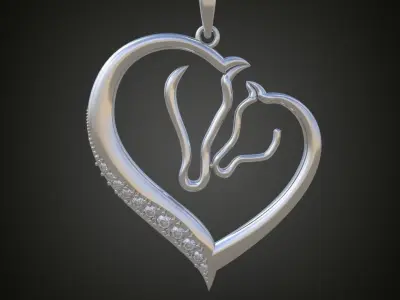 My Exclusive Pendant  3D 0038 printable model12ol 3D print model
