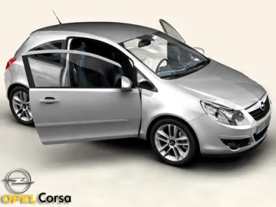 Opel Corsa 3D model