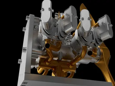 boxer 4 main assem 3D print model