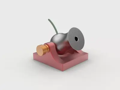 Pocket mini cannon 3D model