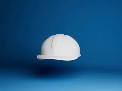 Engineering helmet 3D model