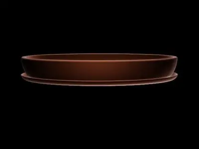OVAL BONSAI POT 003 3D print model