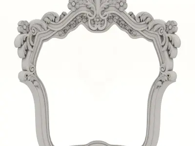 Classic Chair for Interior and CNC 2 3D model