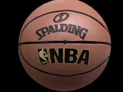 basket-ball nba basketball Low-poly 3D model