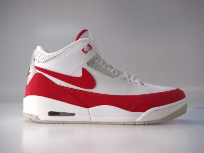 Sneaker Nike Air Jordan 3  3D model