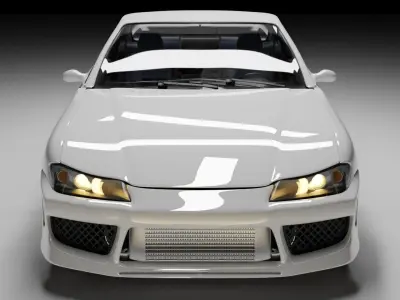NIssan silvia s15 3D model