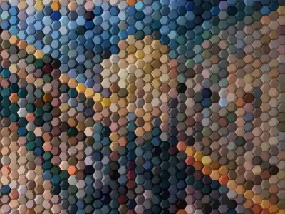 The Scream Wall Decor 3D model