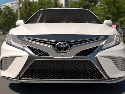 Toyota Camry White 3D model