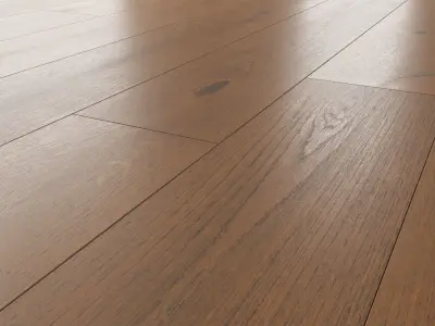 Wood floor Oak Cornell Brushed 3D model
