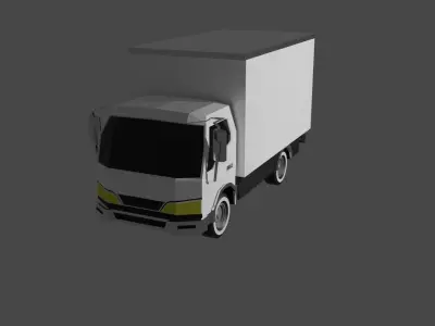Low poly car pack Low-poly 3D model