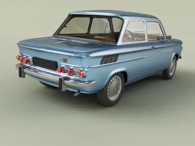 NSU Prinz TT 3D model