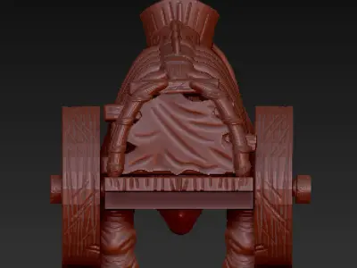 star wars blurg Prisoner Car Ewoks The Battle for Endor  3D print model