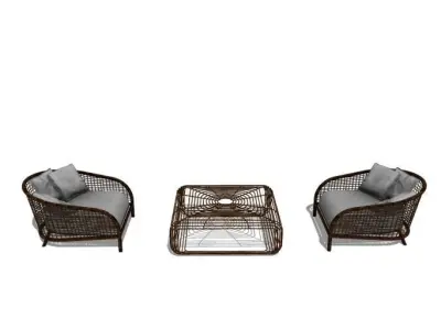 9 moderns sketchup and living room models for any space 3D model