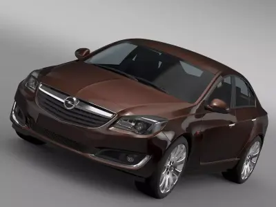 Opel Insignia Turbo 2015 3D model