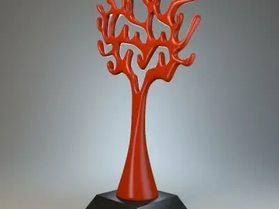 Tree Sculpture P 3D print model