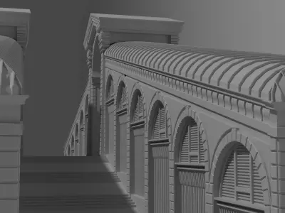 Rialto Bridge Venice  3D model