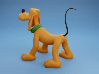 Pluto 3D model
