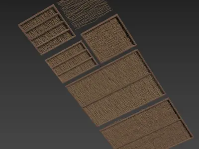 Branch decor n67 3D model