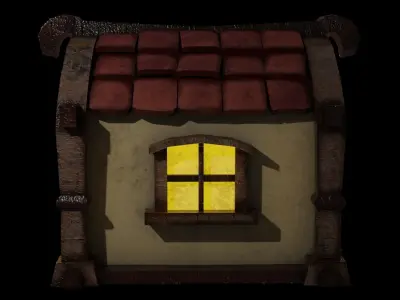 Stylized Middle-earth House Free 3D model