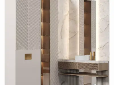 177 bathroom 177 3D model