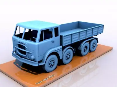 Fiat 690 1960 3D print model