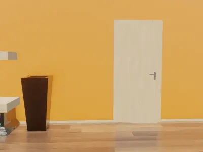 Modern Living Room 3D model