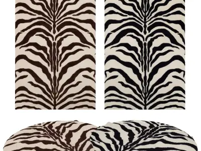 Rugs No 446 Low-poly 3D model