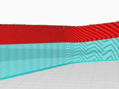 Yamaha Super Tenere XT1200Z hand guard extender -  version 35mm 3D print model