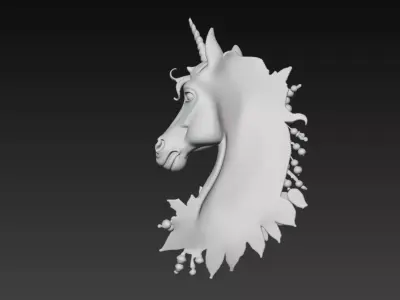 Christmas Creations - Horse 3D print model
