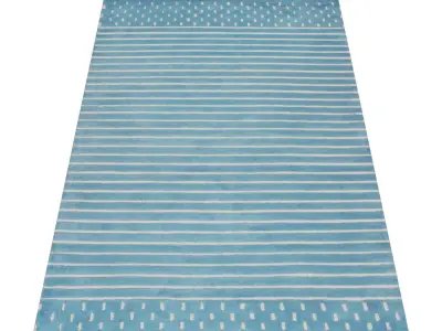Rug Set 1373 3D model