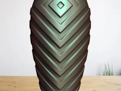 3D Printed 7 Flower pots for dacoratv  3D print model