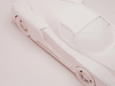 Ferrari Enzo Low-poly 3D model