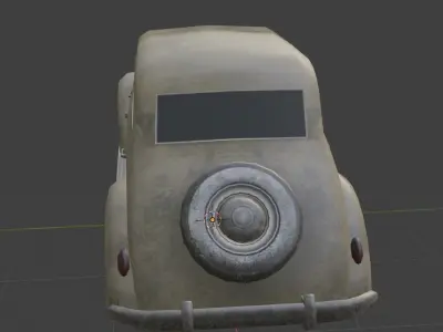 mercedes w136 3D model