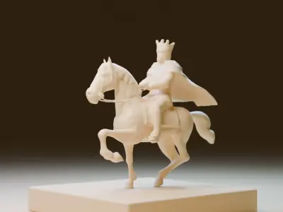 the porcelain king 3D model