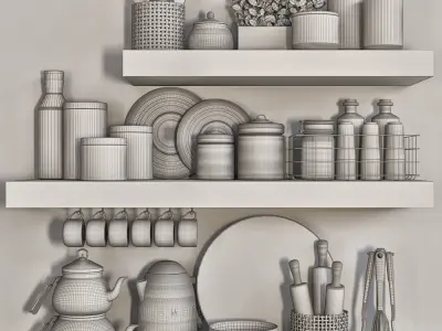 Kitchen Accessory 06 3D model