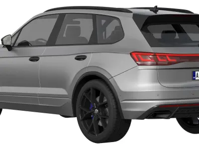 Volkswagen Touareg R eHybrid 2024 3D model