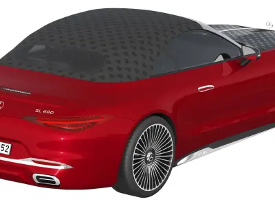 Mercedes-Benz SL Monogram Maybach 3D model