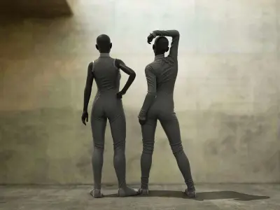 Sci-Fi Suit  3D model