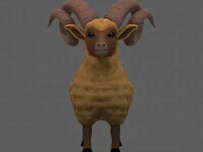 Sheep V02 3D model
