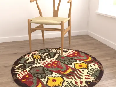 Rugs No 449 Low-poly 3D model