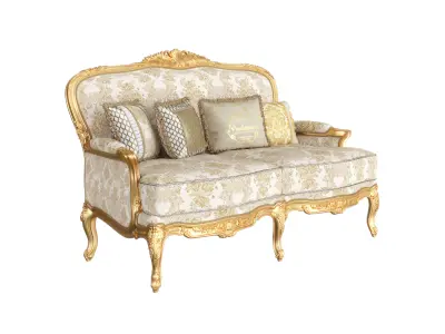 Royal loveseat by Modenese 3D model